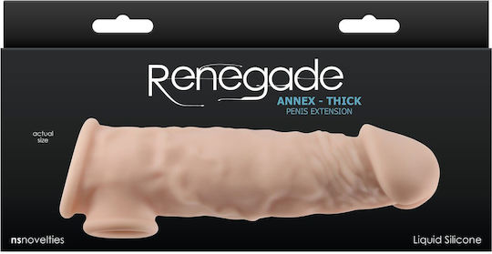 Penis Cover Ns Novelties Renegade Meat 18,6 X 4,3 X 5,5 Cm