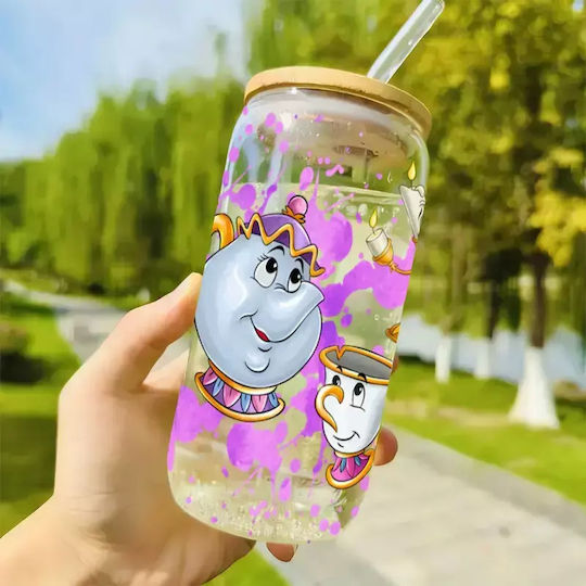 Glasdeckel Mrs Potts