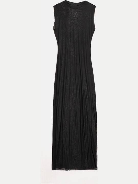 Rock Club Feminin Lung Rochie de Plajă Black
