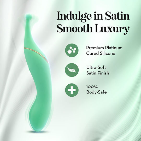 Blush Vibrator Masaj cu Telecomandă Verde