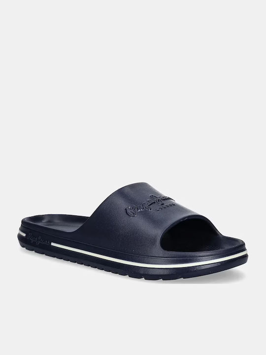 Men's Slides Blue