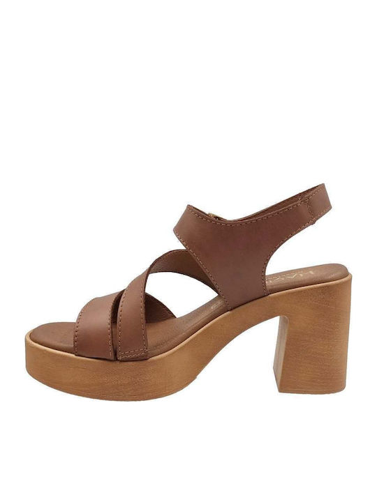 Sandals Tabac Brown