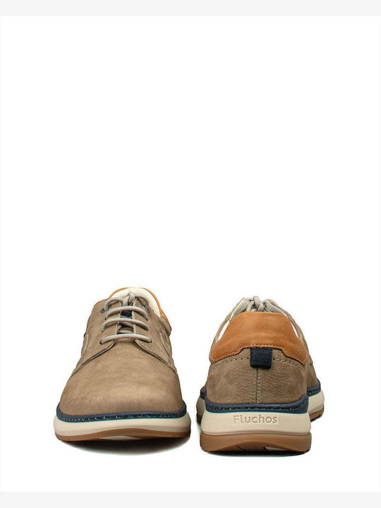 Deri Αν Herren Freizeitschuhe Braun
