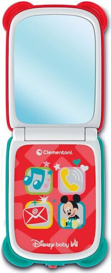 Clementoni Mickey Mouse Flip Phone Toy for 9+ Months