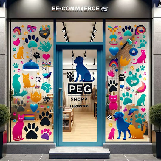 Roll Up Stand Τζάμια Dog Lover