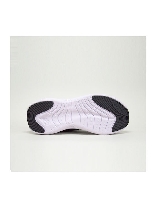 Cloud Smooth Wave Sport Shoes Running Black - White