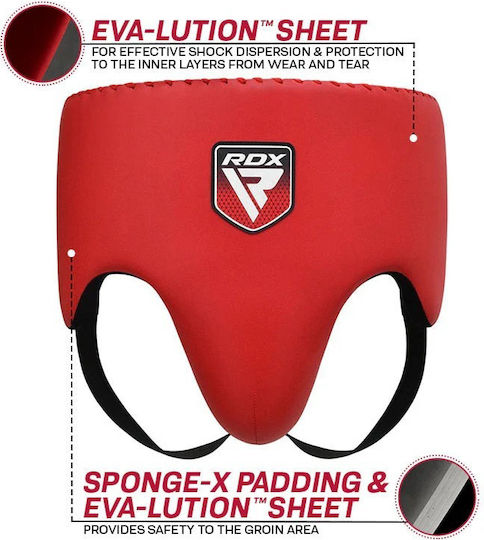 Groin Guard Pro Training Apex A4 Red Medium