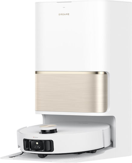 Dreame L50 Pro Ultra Robot Vacuum Cleaner with Laser Mapping & 19500Pa Suction Power White