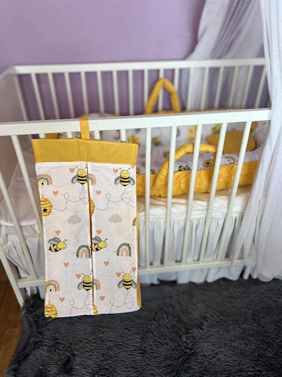Baby Crib Bumper Yellow