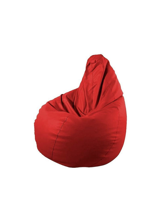 Pear Waterproof Bean Bag Chair Red