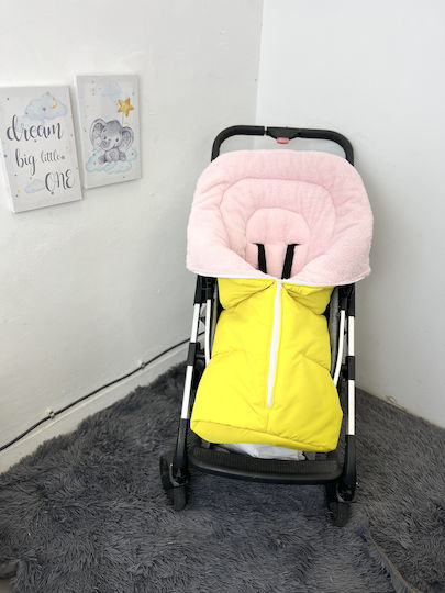 Kinderwagen-Fußsack Gelb