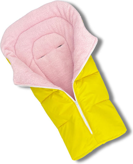 Kinderwagen-Fußsack Gelb