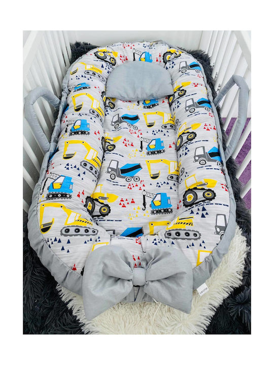 Baby Nestkissen Gray