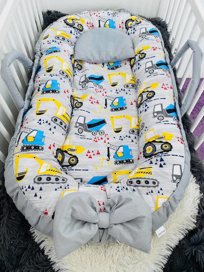 Baby Nestkissen Gray
