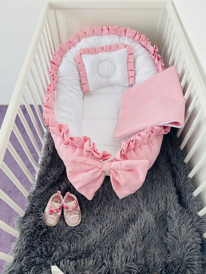 Baby Nestkissen Pink