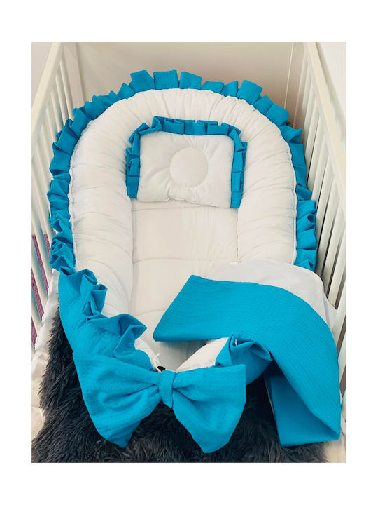 Baby Nestkissen Blue