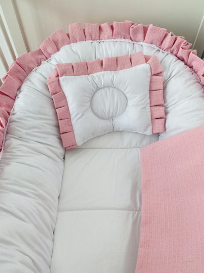 Baby Nestkissen Pink