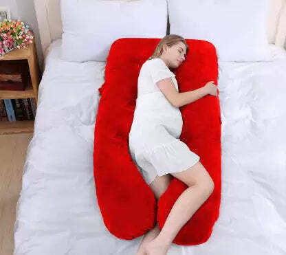 Pregnancy & Breastfeeding Pillow Red