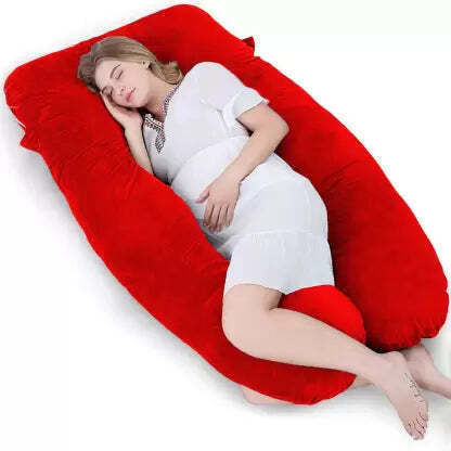 Pregnancy & Breastfeeding Pillow Red