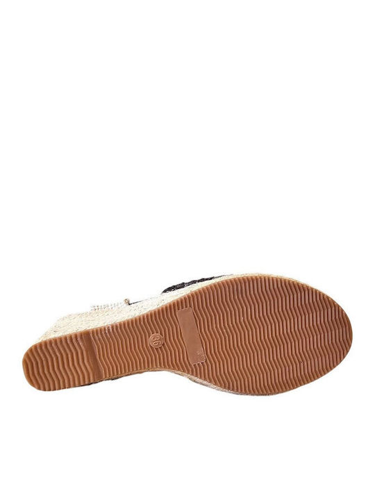 Women's Platform Espadrilles Black