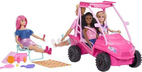 Barbie Beach Превозно средство за кукли за 3+ години+ години (Различни Видове) 1 бр.