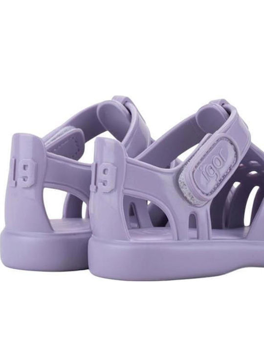 Tobby Children's Beach Shoes Purple