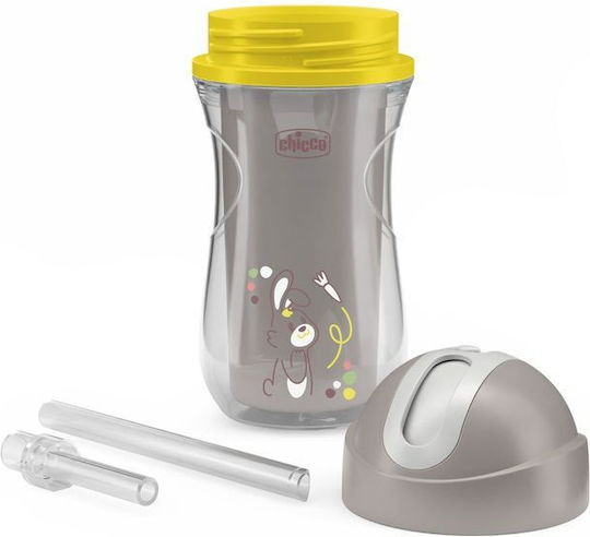 Chicco Baby Cup Sport made of Metal Gray 266ml for 14m+m+