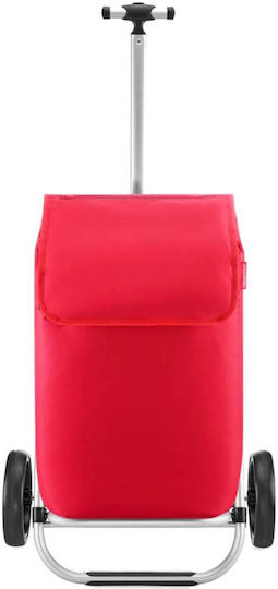 Shopping Trolley Red 45lt