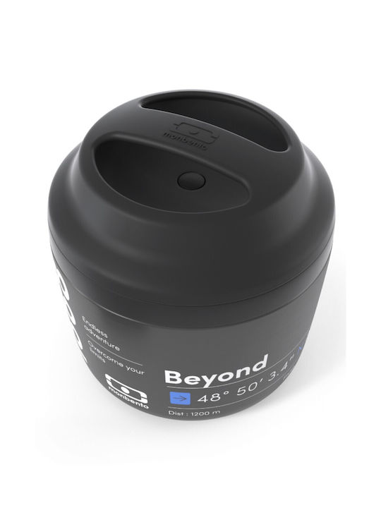 Monbento Δοχείο Φαγητού Σιλικόνης Θερμός Γκρι 550ml