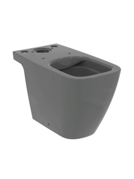Ideal Standard I.life B Λεκάνη Δαπέδου με Καζανάκι με Κάλυμμα Soft Close Γκρι