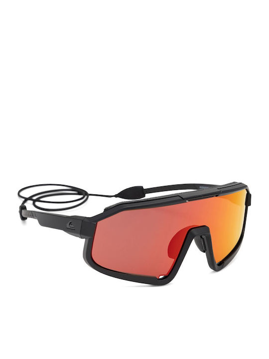 Quiksilver Slash+ Γυαλιά Ηλίου Μαύρα με Σκελετό