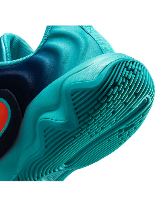 Giannis Immortality 4 Kids Sports Shoes Basketball with Laces Turquoise