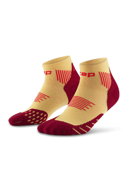 CEP Women Running Socks Orange 1 Pair