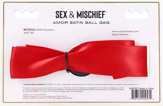 Sportsheets BDSM Accessory σε Κόκκινο Χρώμα