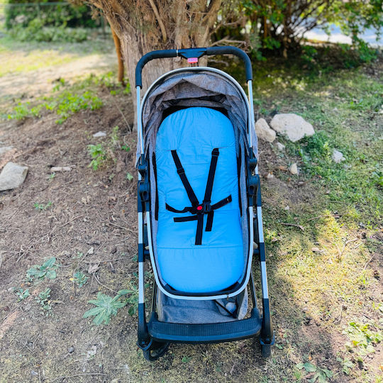 Kinderwagenmatratze Blau