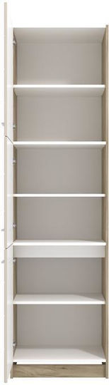 Bd 60 Bodenstehender Schrank Grey Oak-sand 60x58x215cm