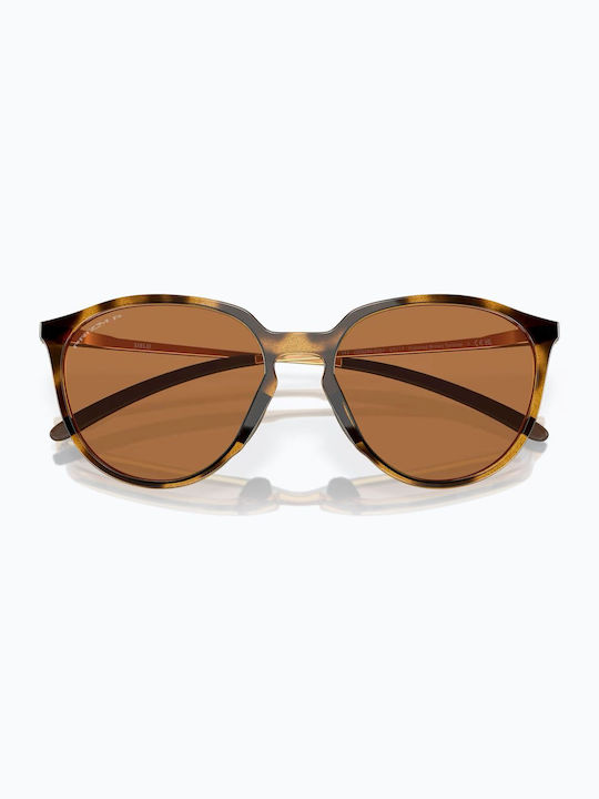 Oakley Sielo Male Sunglasses With Brown Tartaruga Horn-Rimmed Frame And Brown Polarized Lens OO9288-03