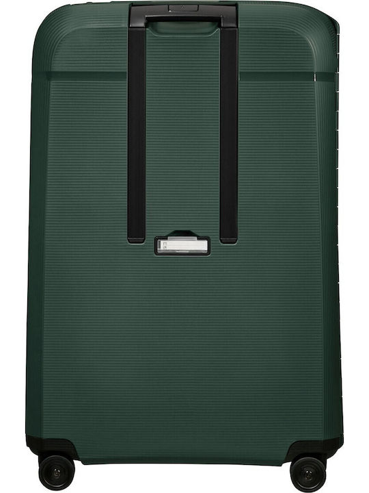 Samsonite Magnum Eco Großer XL Koffer Waldgrün