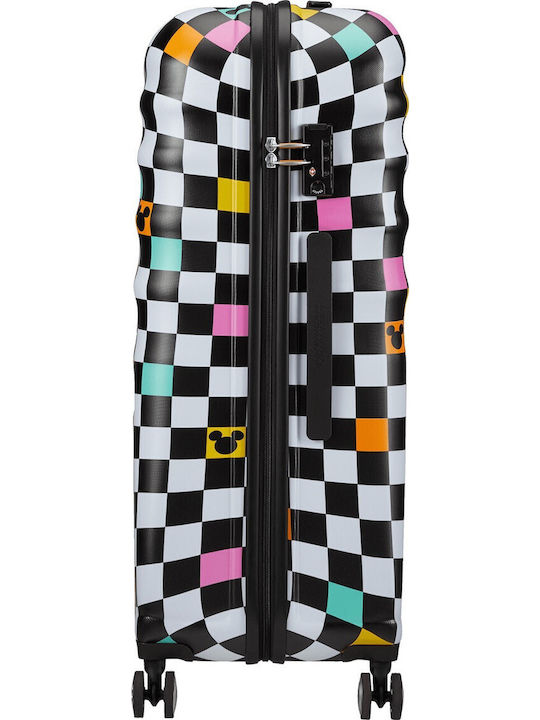 Großer American Tourister Wavebreaker Disney Mickey Check Koffer