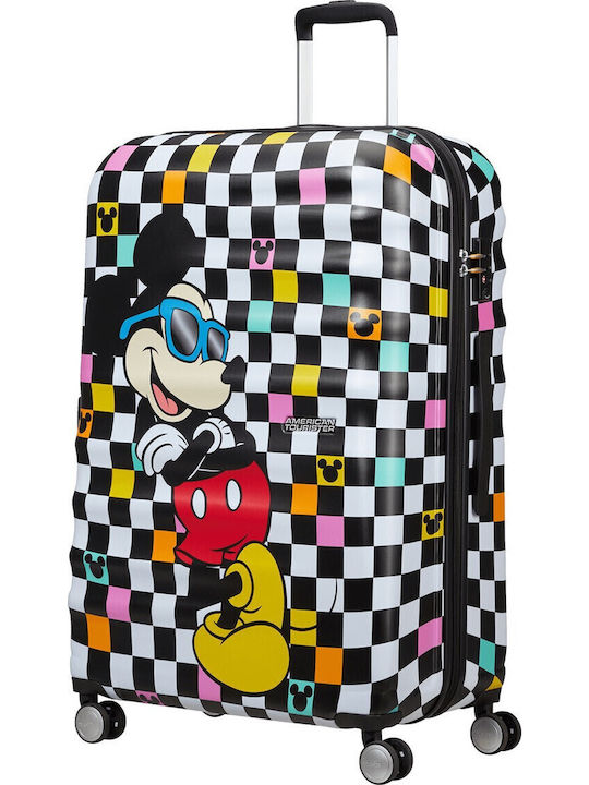 Großer American Tourister Wavebreaker Disney Mickey Check Koffer