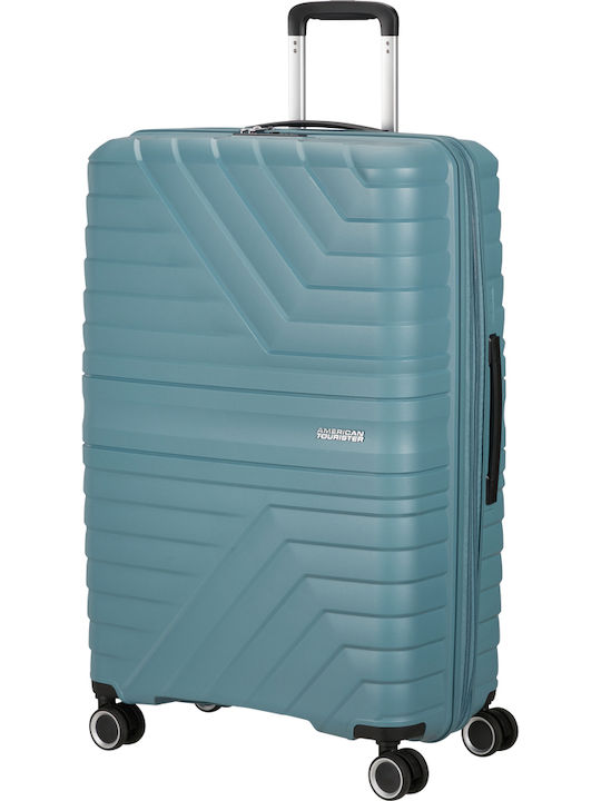 Flytwist 78cm Large Suitcase Storm Blue