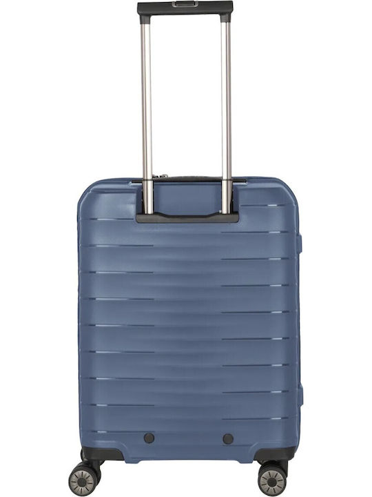 Travelite Mooby S+ Cabin Suitcase Front Pocket Navy