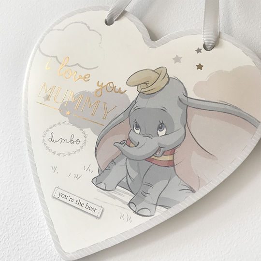 Disney Erinnerungs-Geschenk für Babys aus Holz