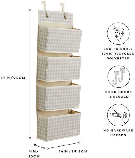 3 Sprouts Wall Banner Beige