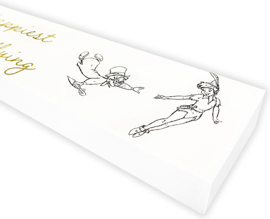 Disney Tischplatte Dekorativ Peter Pan 1Stück WIDI605 Weiß