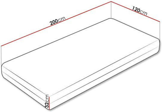 Epipla1.gr Anatomisch Matratze Kinderbett 120cmx200cm