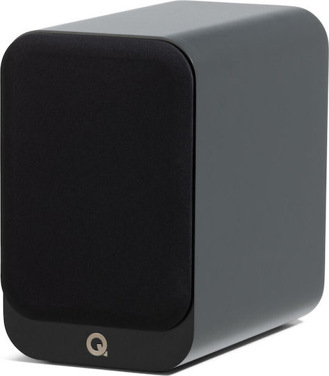 Q-Acoustics 3020c Двойка Hi-Fi Говорители Bookself 90W 2 Брой шофьори Ш17.5xД28.1xВ27.9см. Сатенено черно