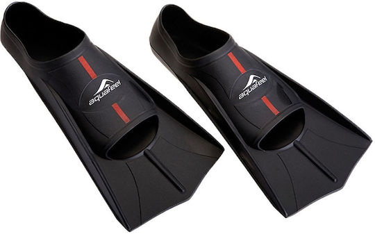 Aquafeel Schwimmen / Schnorcheln Flipper Kurz Herstellerfarbe Schwarz/Rot