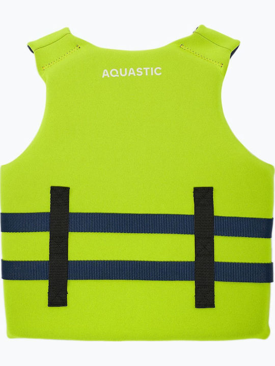 Aquastic Jugend 50N Neopren Kinder-Schwimmweste Grün Größe 176 cm
