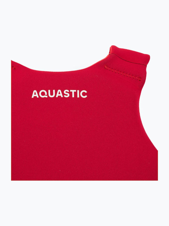 Vestă de salvare pentru copii Aquastic Youth 50n Neopren Roșu Mărime 176cm